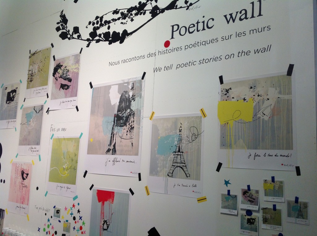 Poetic Wall by Mel et Kio