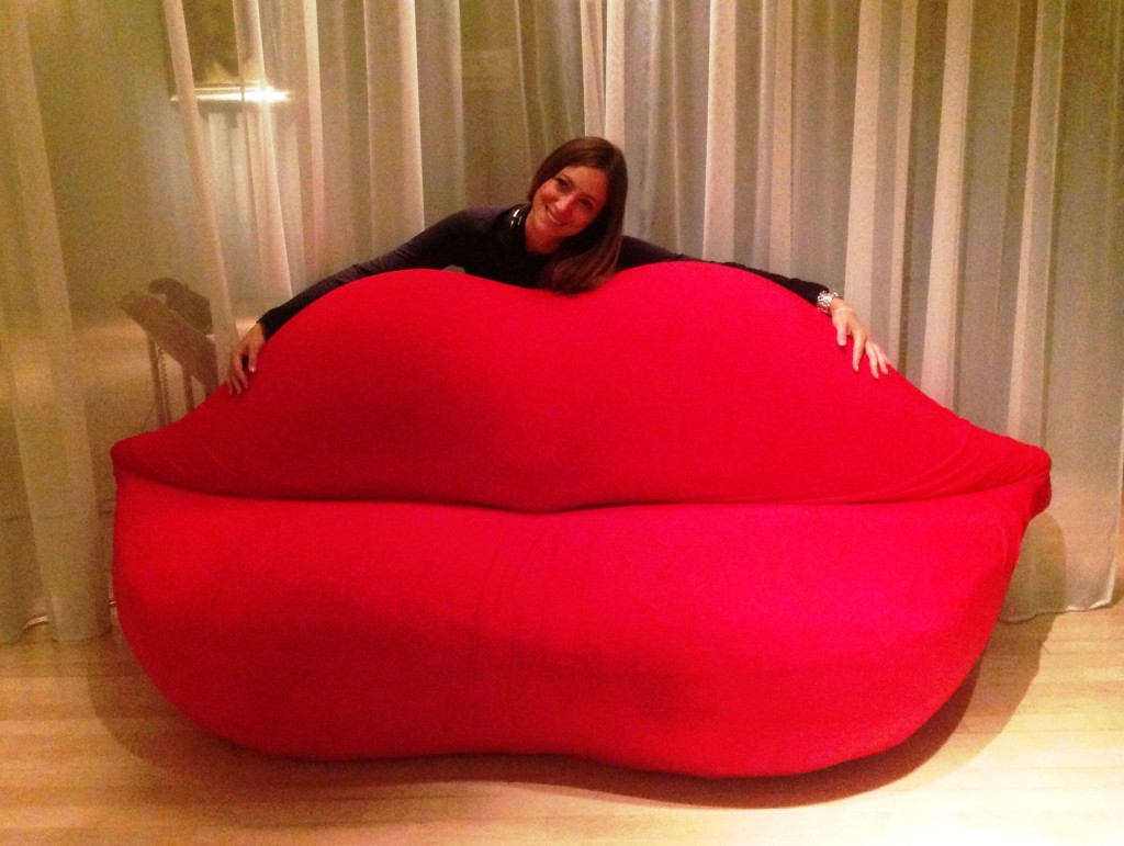 bocca sofa by gufram love it